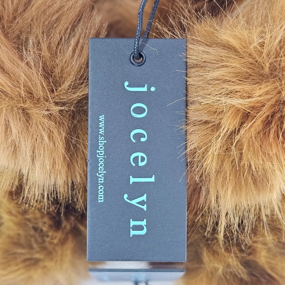 Jocelyn Earmuffs Chestnut Faux Fur Accessory Cottagecore Fall Winter Outdoor